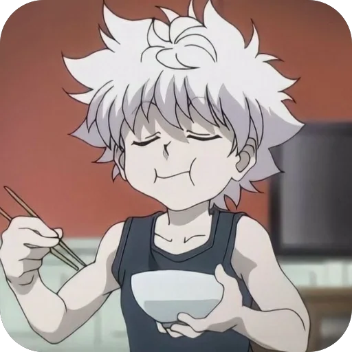 😇 Стикер «Killua Zoldyck» для Telegram