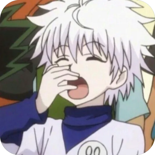 🥱 Стикер «Killua Zoldyck» для Telegram