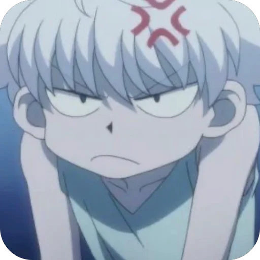 😠 Стикер «Killua Zoldyck» для Telegram