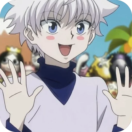 ☺️ Стикер «Killua Zoldyck» для Telegram