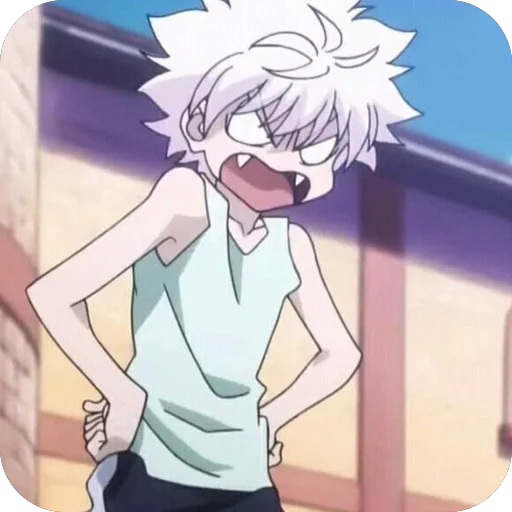 🤬 Стикер «Killua Zoldyck» для Telegram