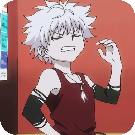 😡 Стикер «Killua Zoldyck» для Telegram