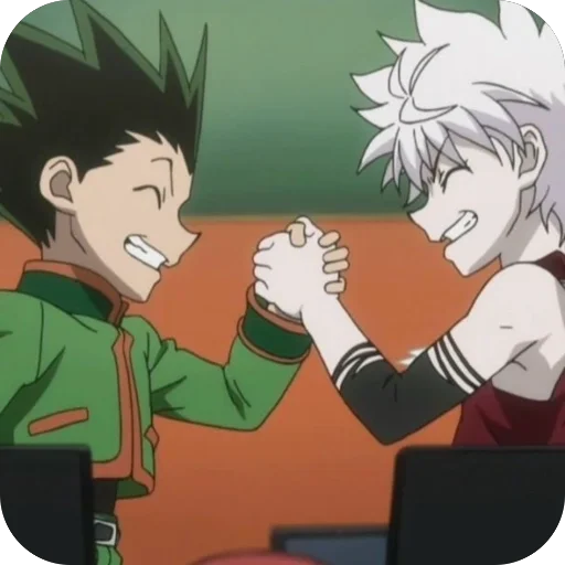 🤝 Стикер «Killua Zoldyck» для Telegram