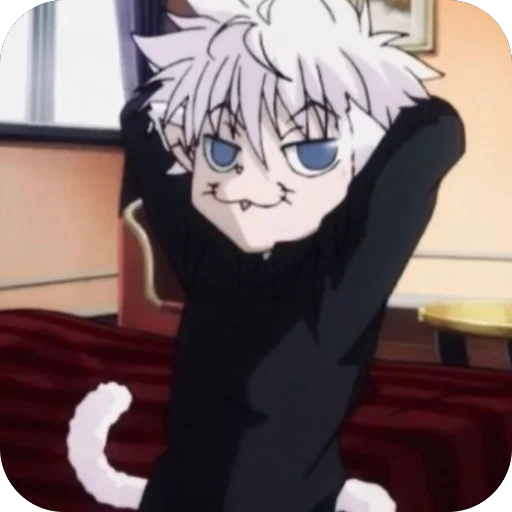 😼 Стикер «Killua Zoldyck» для Telegram