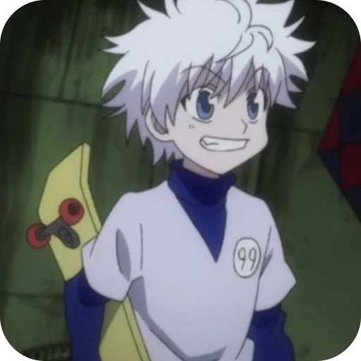 😁 Стикер «Killua Zoldyck» для Telegram