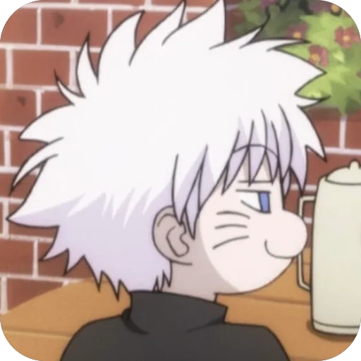 😺 Стикер «Killua Zoldyck» для Telegram