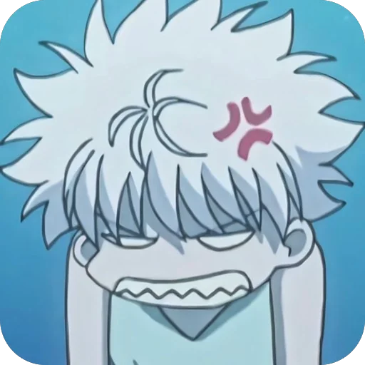 😡 Стикер «Killua Zoldyck» для Telegram