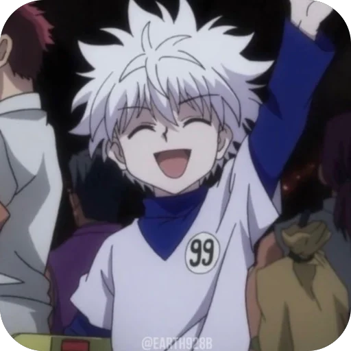 😁 Стикер «Killua Zoldyck» для Telegram
