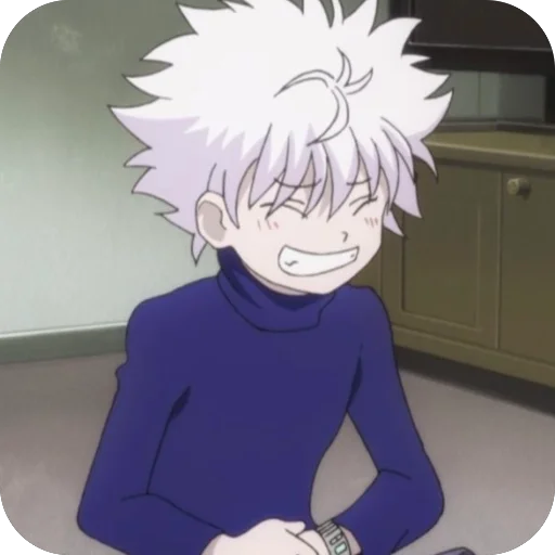 😁 Стикер «Killua Zoldyck» для Telegram