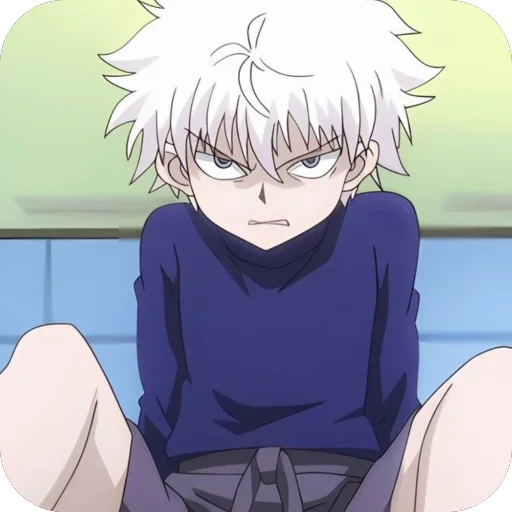 😡 Стикер «Killua Zoldyck» для Telegram