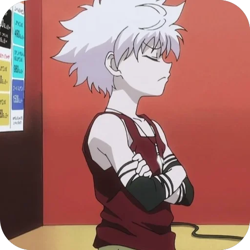 😒 Стикер «Killua Zoldyck» для Telegram