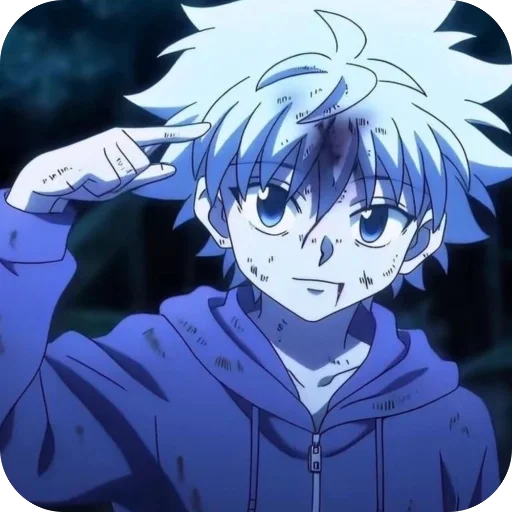 Стикерпак Killua Zoldyck для Telegram