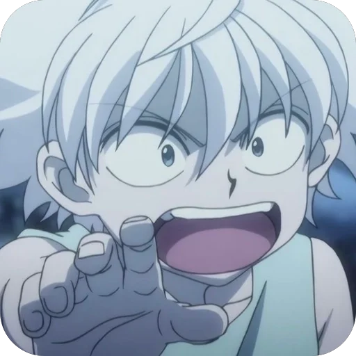 😤 Стикер «Killua Zoldyck» для Telegram