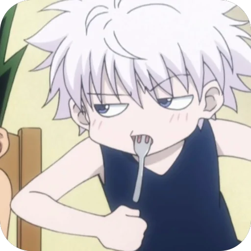 ☺️ Стикер «Killua Zoldyck» для Telegram