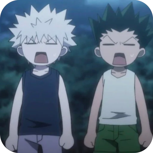 😵 Стикер «Killua Zoldyck» для Telegram