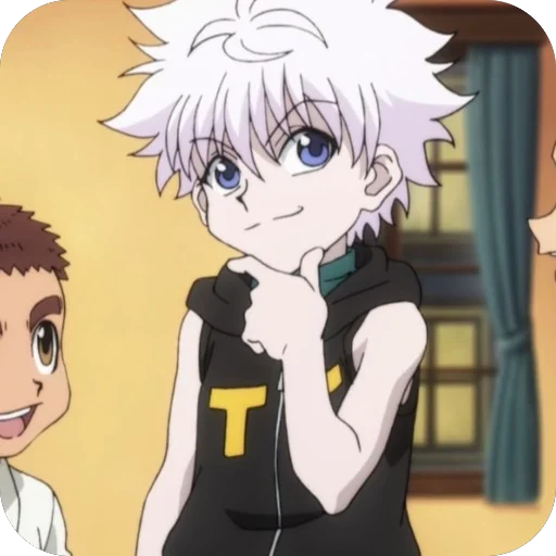 🤔 Стикер «Killua Zoldyck» для Telegram