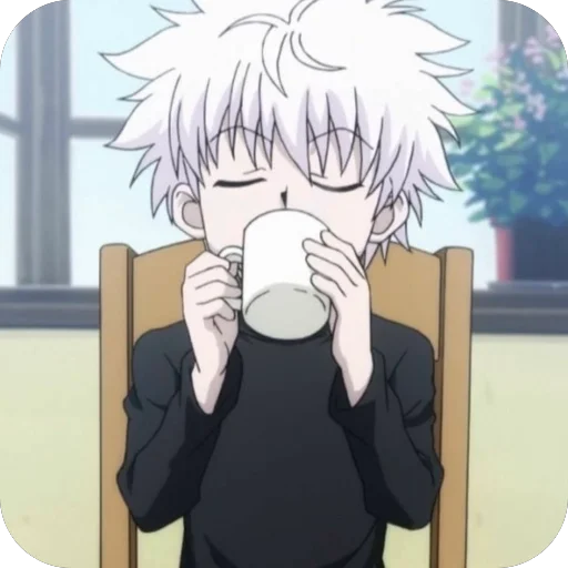 ☕️ Стикер «Killua Zoldyck» для Telegram