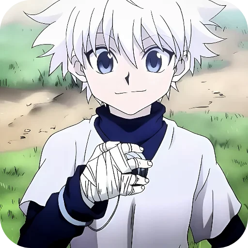 😁 Стикер «Killua Zoldyck» для Telegram