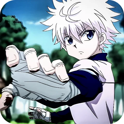 😤 Стикер «Killua Zoldyck» для Telegram