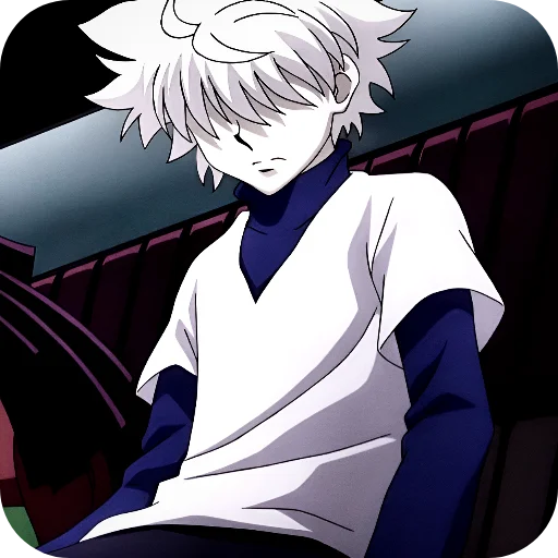 😔 Стикер «Killua Zoldyck» для Telegram