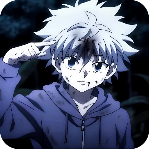 Стикерпак Killua Zoldyck для Telegram