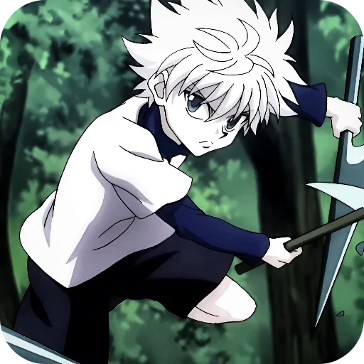 😤 Стикер «Killua Zoldyck» для Telegram