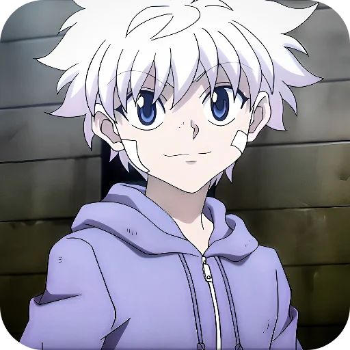 🥰 Стикер «Killua Zoldyck» для Telegram