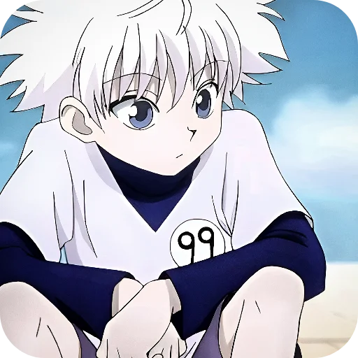 🤨 Стикер «Killua Zoldyck» для Telegram