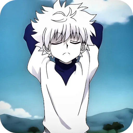 😒 Стикер «Killua Zoldyck» для Telegram
