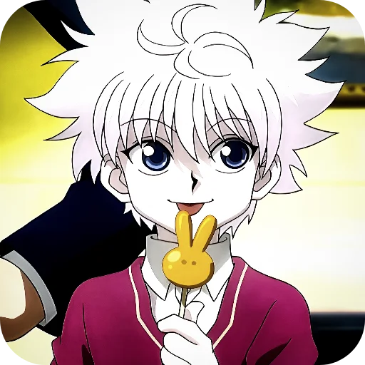 🥰 Стикер «Killua Zoldyck» для Telegram
