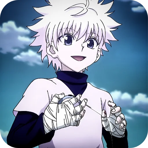 🥰 Стикер «Killua Zoldyck» для Telegram