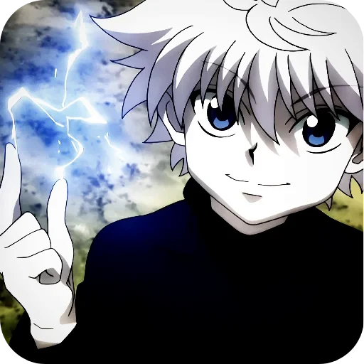 🥰 Стикер «Killua Zoldyck» для Telegram