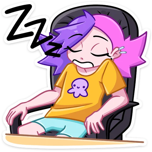 😴 Стикер «Ким» для Telegram