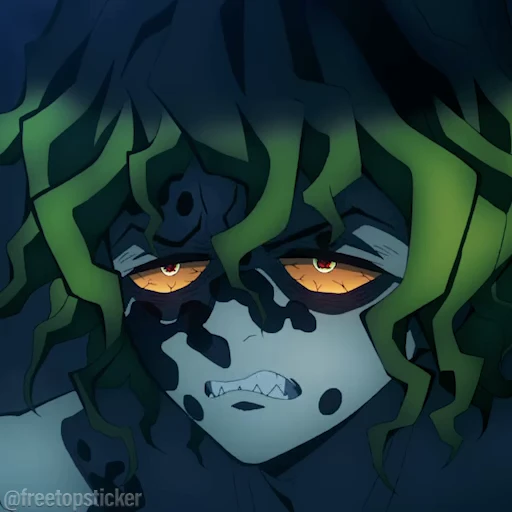😠 Стикер «Kimetsu no Yaiba» для Telegram