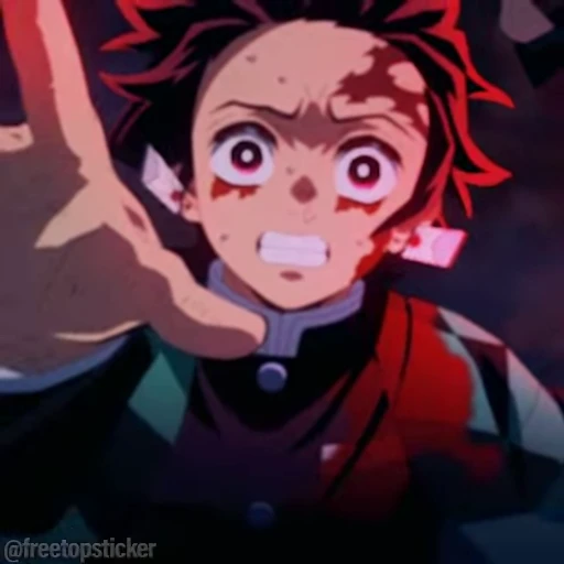 😟 Стикер «Kimetsu no Yaiba» для Telegram