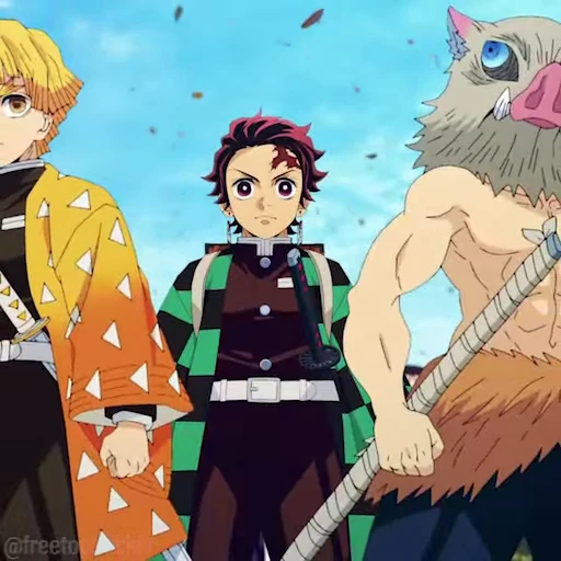 💪 Стикер «Kimetsu no Yaiba» для Telegram
