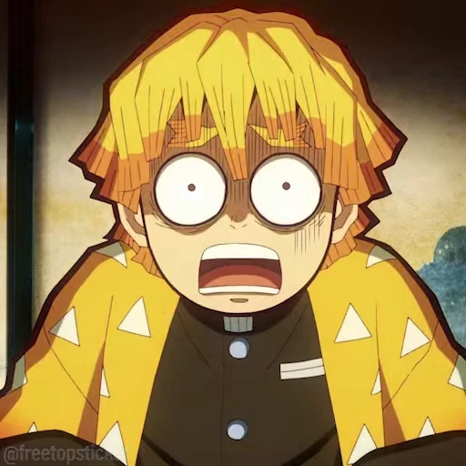 😨 Стикер «Kimetsu no Yaiba» для Telegram
