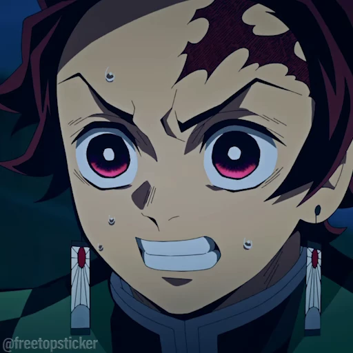 😠 Стикер «Kimetsu no Yaiba» для Telegram