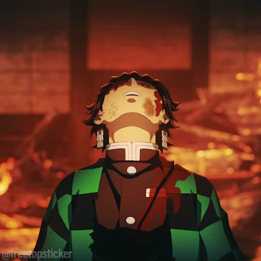 😠 Стикер «Kimetsu no Yaiba» для Telegram