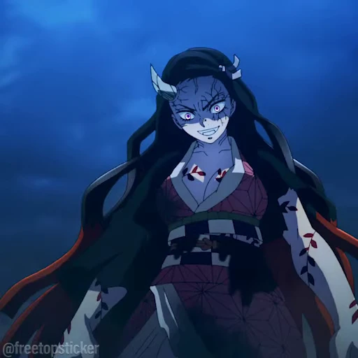 😠 Стикер «Kimetsu no Yaiba» для Telegram