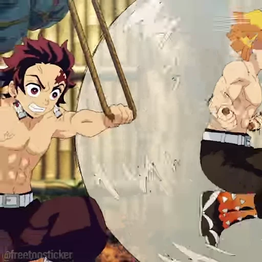 💪 Стикер «Kimetsu no Yaiba» для Telegram