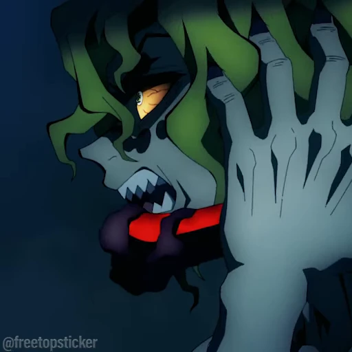 🤔 Стикер «Kimetsu no Yaiba» для Telegram