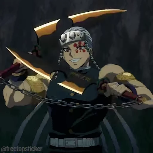 🤙 Стикер «Kimetsu no Yaiba» для Telegram