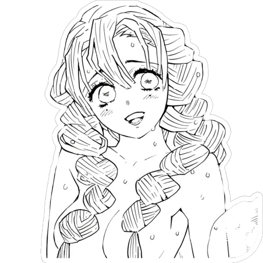 🥵 Стикер «Kimetsu No Yaiba» для Telegram