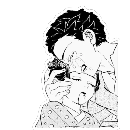 😭 Стикер «Kimetsu No Yaiba» для Telegram