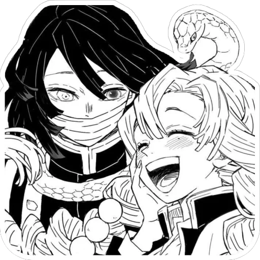 🥰 Стикер «Kimetsu No Yaiba» для Telegram