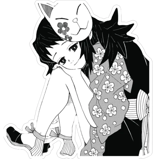 ☺️ Стикер «Kimetsu No Yaiba» для Telegram