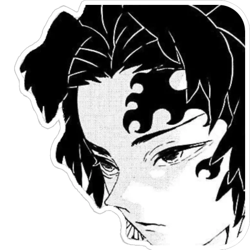 😔 Стикер «Kimetsu No Yaiba» для Telegram