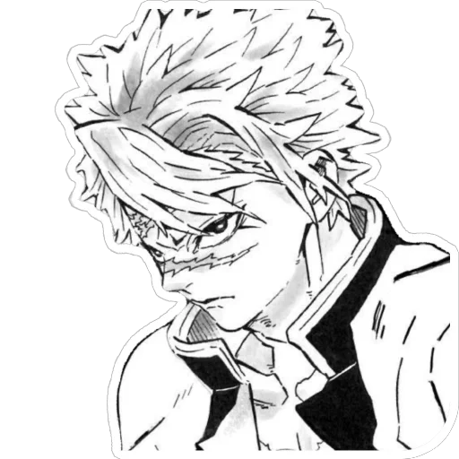 🤨 Стикер «Kimetsu No Yaiba» для Telegram