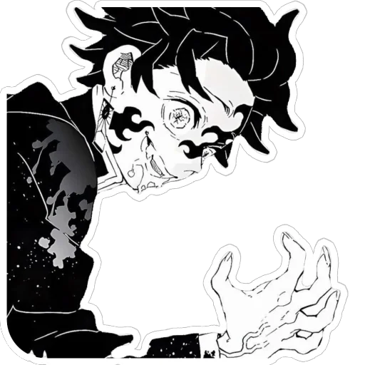 💀 Стикер «Kimetsu No Yaiba» для Telegram
